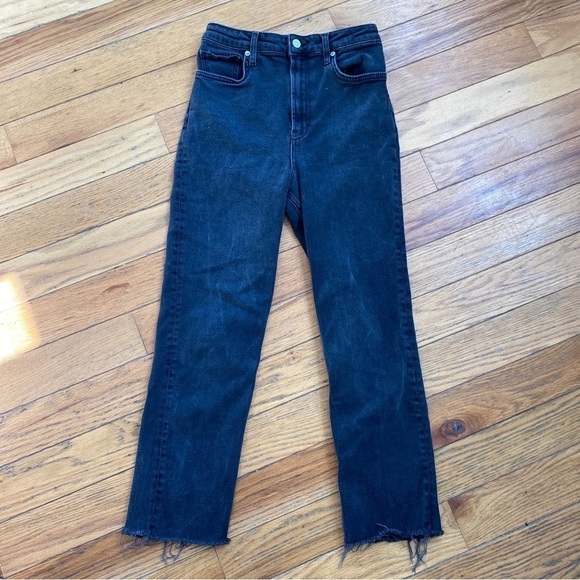 REVOLVE We The Free Black Hi Slim Straight Jeans Size 28 - Picture 2 of 8